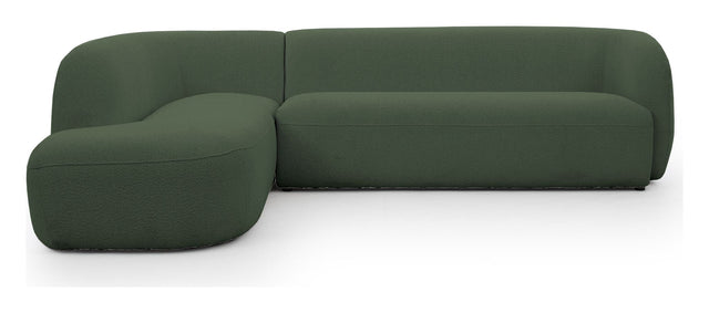 Rothschild 2,5-pers Sofa open venstre - Grøn - Unoliving.com