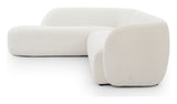 Rothschild 2,5-pers Sofa open venstre - Offwhite - Unoliving.com