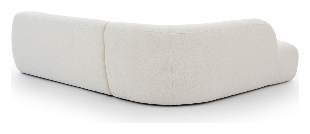 Rothschild 2,5-pers Sofa open venstre - Offwhite - Unoliving.com