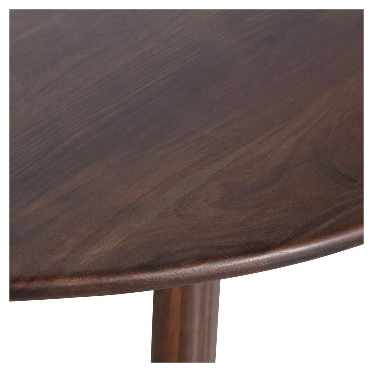 Roundly Spisebord Brun, 160x110 - Unoliving.com