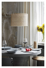 Ruben Loftlampe - Rattan/Messing - Unoliving.com