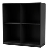 SHOW Bogreol m. sokkel H3 cm, Black - Unoliving.com