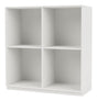 SHOW Bogreol m. sokkel H3 cm, White - Unoliving.com