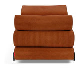 SIGMUND INDU Sovesofa, Corduroy/Burnt Orange - Unoliving.com