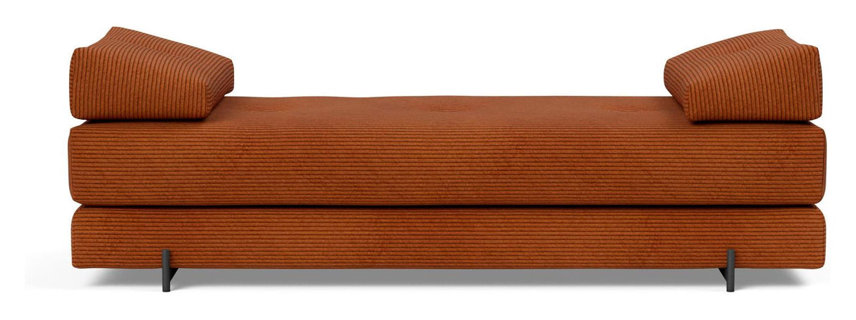 SIGMUND INDU Sovesofa, Corduroy/Burnt Orange - Unoliving.com