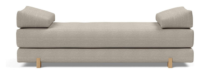 SIGMUND OAK Sovesofa, Kenya Gravel - Unoliving.com