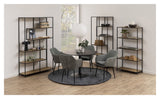 Seaford Bogreol, Papir vildeg/Sort metal - Unoliving.com