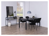 Seaford Konsolbord, Sort, B120 - Unoliving.com