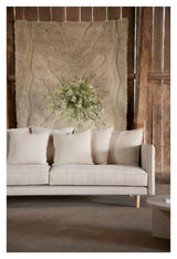 Segelskären 3-pers sofa - Beige linned - Unoliving.com