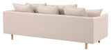 Segelskären 3-pers sofa - Beige linned - Unoliving.com