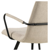 Selina, spisebordsstol m/armlæn - beige - Unoliving.com