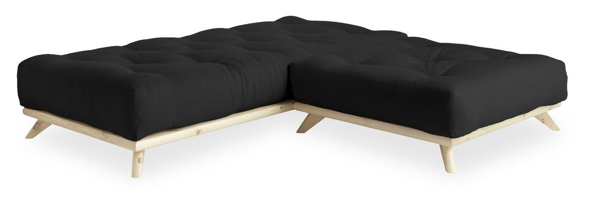 Senza Daybed, Dark Grey/Natur - Unoliving.com