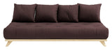 Senza Daybed, Fyrretræ/Brun - Unoliving.com