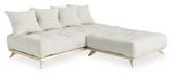 Senza Daybed, Fyrretræ/Offwhite - Unoliving.com