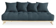 Senza Daybed, Petroleum Blue/Natur - Unoliving.com