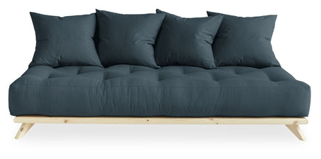 Senza Daybed, Petroleum Blue/Natur - Unoliving.com