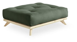 Senza Puf, Olive Green/Natur - Unoliving.com