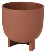 Serene Blomsterkrukke, L, Rød Terracotta - Unoliving.com