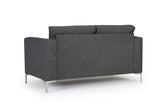 Shea 2-pers. sofa Mørk grå - Unoliving.com