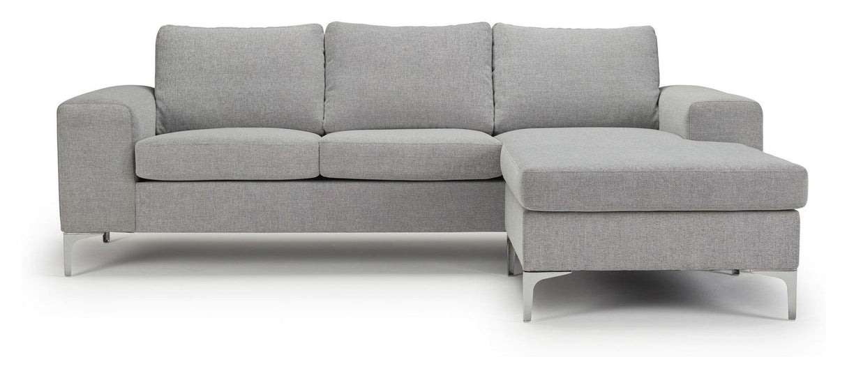 Shea FLIP Sofa med chaiselong, Grå - Unoliving.com