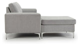 Shea FLIP Sofa med chaiselong, Grå - Unoliving.com