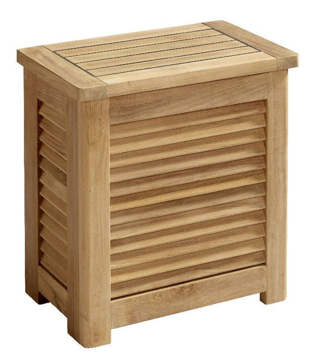 Sheba Vasketøjskurv, Teak - Unoliving.com