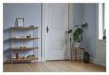 Shelving System, 1 fag, 4 hylder, H:115, Eg/Grå - Unoliving.com