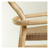 Sheryl barstol SH: 69cm, Beige/Lys Træ - Unoliving.com