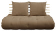 Shin Sano Futon, Mocca/Natur - Unoliving.com