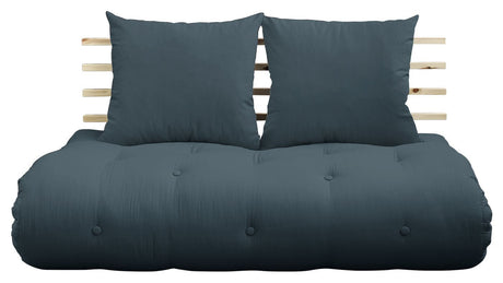 Shin Sano Futon, Petroleum Blue/Natur - Unoliving.com