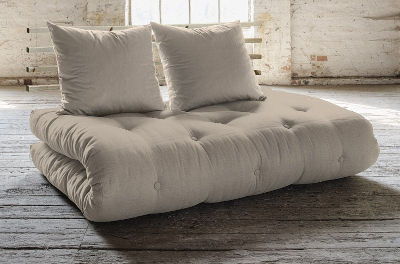 Shin Sano Futon Sofa, Beige/Natur - Unoliving.com