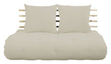 Shin Sano Futon Sofa, Beige/Natur - Unoliving.com