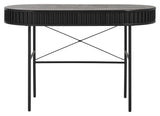 Siena Skrivebord 60x120 - Sort/eg - Unoliving.com