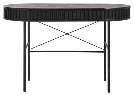 Siena Skrivebord 60x120 - Sort/eg - Unoliving.com