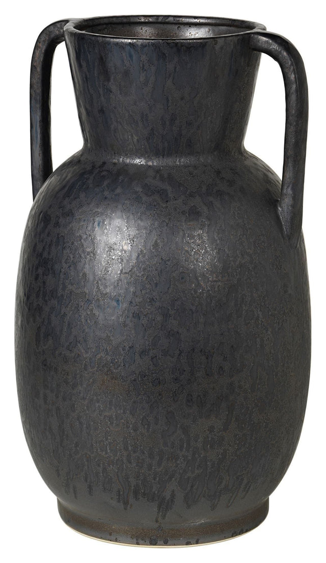 Simi Keramik Vase, Sort - Unoliving.com