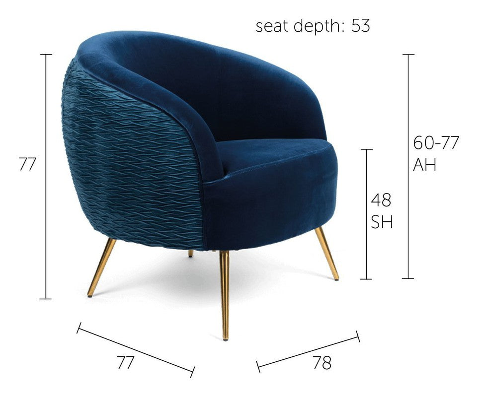 So Curvy Loungestol - Mørk Grøn - Unoliving.com