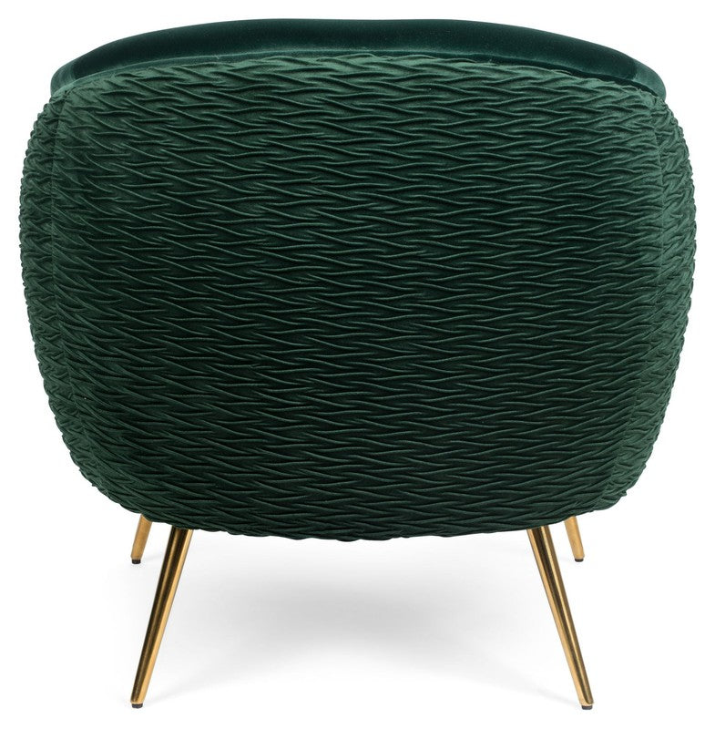 So Curvy Loungestol - Mørk Grøn - Unoliving.com