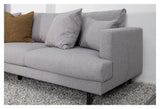 Sofia 3-pers. Sofa, Grå Stof - Unoliving.com