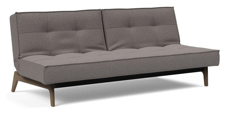 Splitback Eik Sovesofa, Røget eg, Mixed Dance/Grey - Unoliving.com