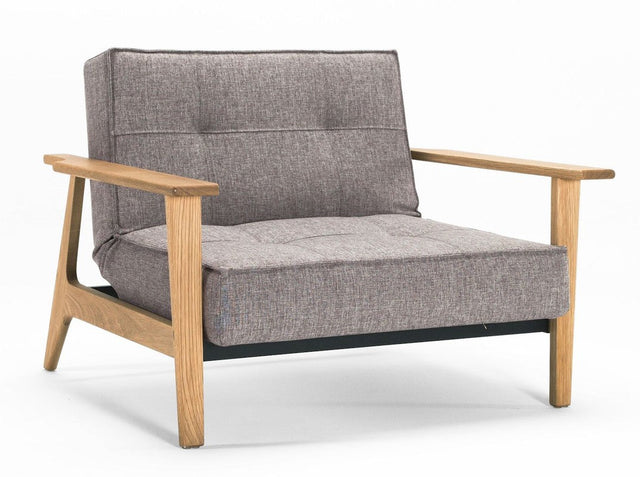 Splitback Frej Loungestol, Mixed Dance/Grey - Unoliving.com