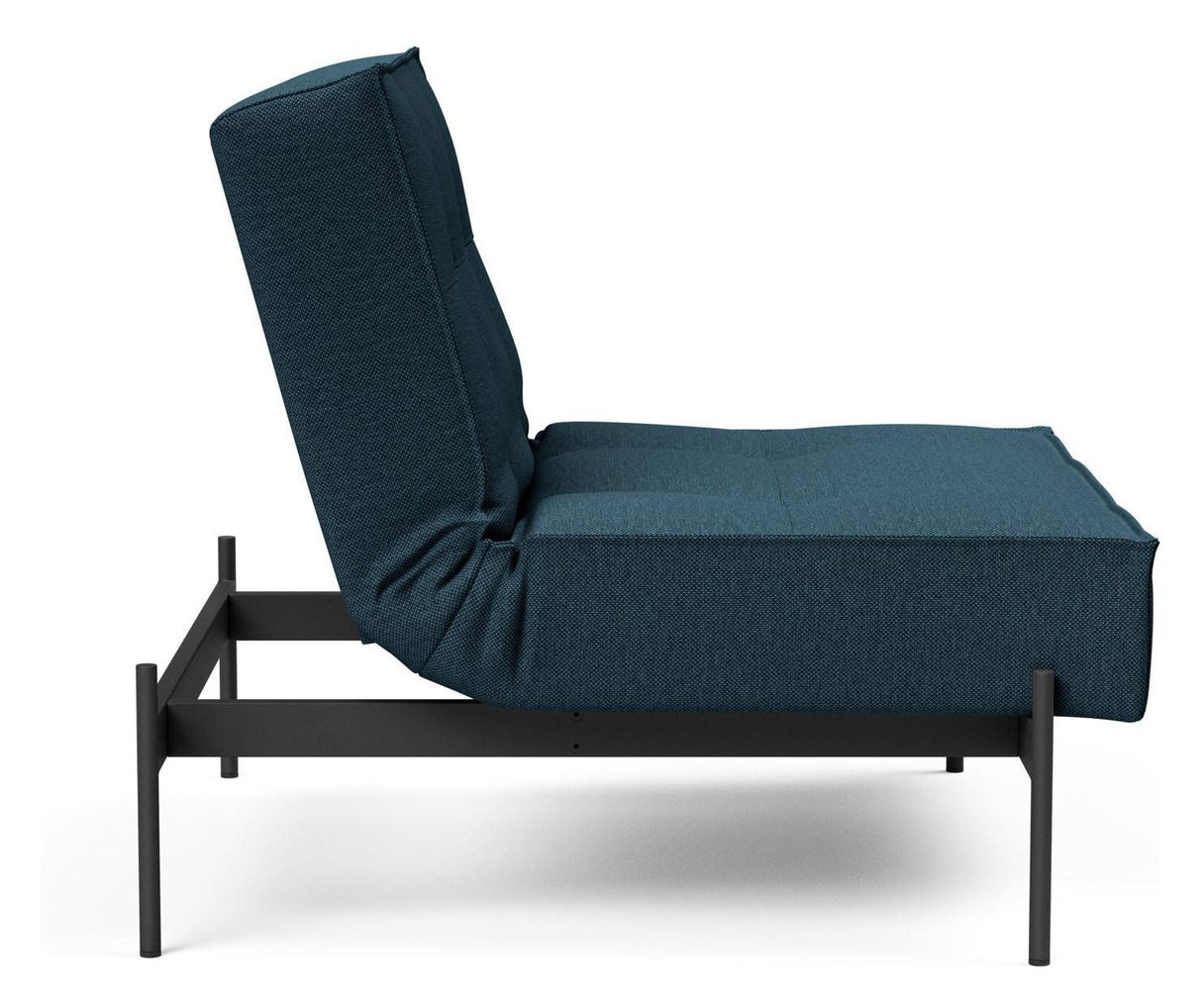 Splitback Lauge Loungestol, Argus/Navy Blue - Unoliving.com