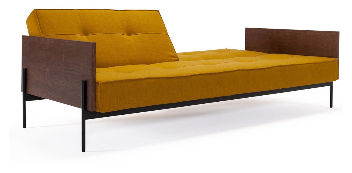 Splitback Lauge Sovesofa, Curry - Unoliving.com