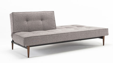 Splitback Styletto Sovesofa m. mørke træben, Mixed Dance/Grey - Unoliving.com