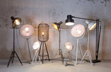 Spotlight Gulvlampe, grå metal - Unoliving.com