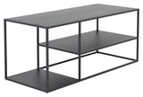 Staal, Sofabord, Sort metal - Unoliving.com