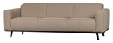 Statement 3-pers. Sofa, Beige Bouclé - Unoliving.com