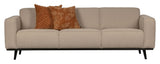 Statement 3-pers. Sofa, Beige Bouclé - Unoliving.com