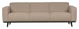 Statement 3-pers. Sofa, Beige Bouclé - Unoliving.com