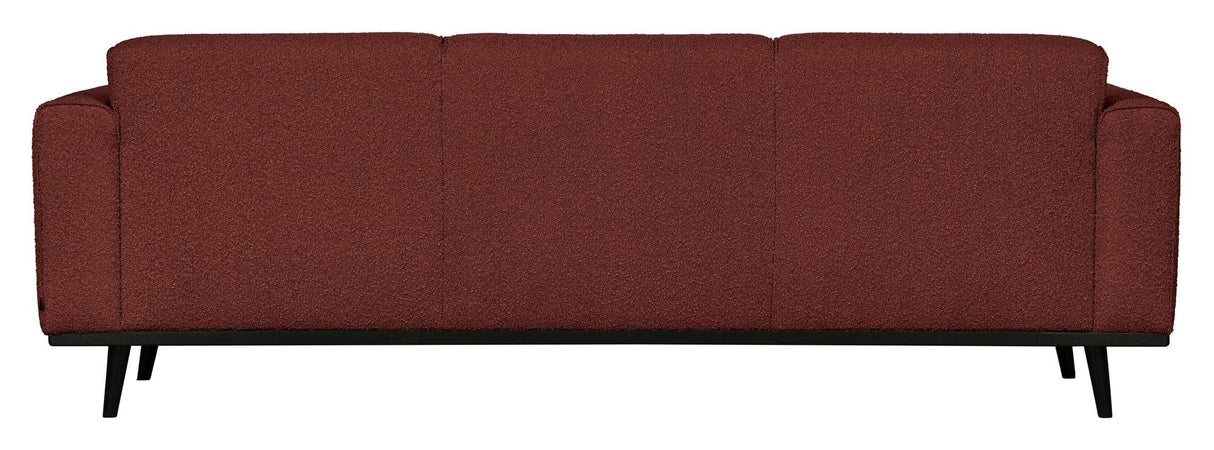 Statement 3-pers. Sofa, Chestnut Bouclé - Unoliving.com