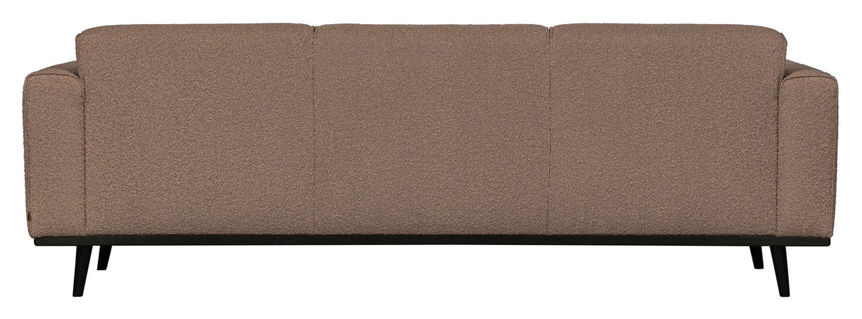 Statement 3-pers. Sofa, Nougat Bouclé - Unoliving.com